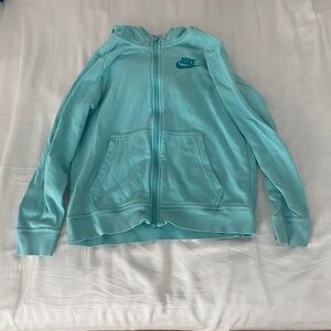 Girls Nike Full Zip Hoodie Size Large